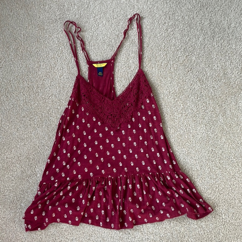Floral Flowy Tank Top
